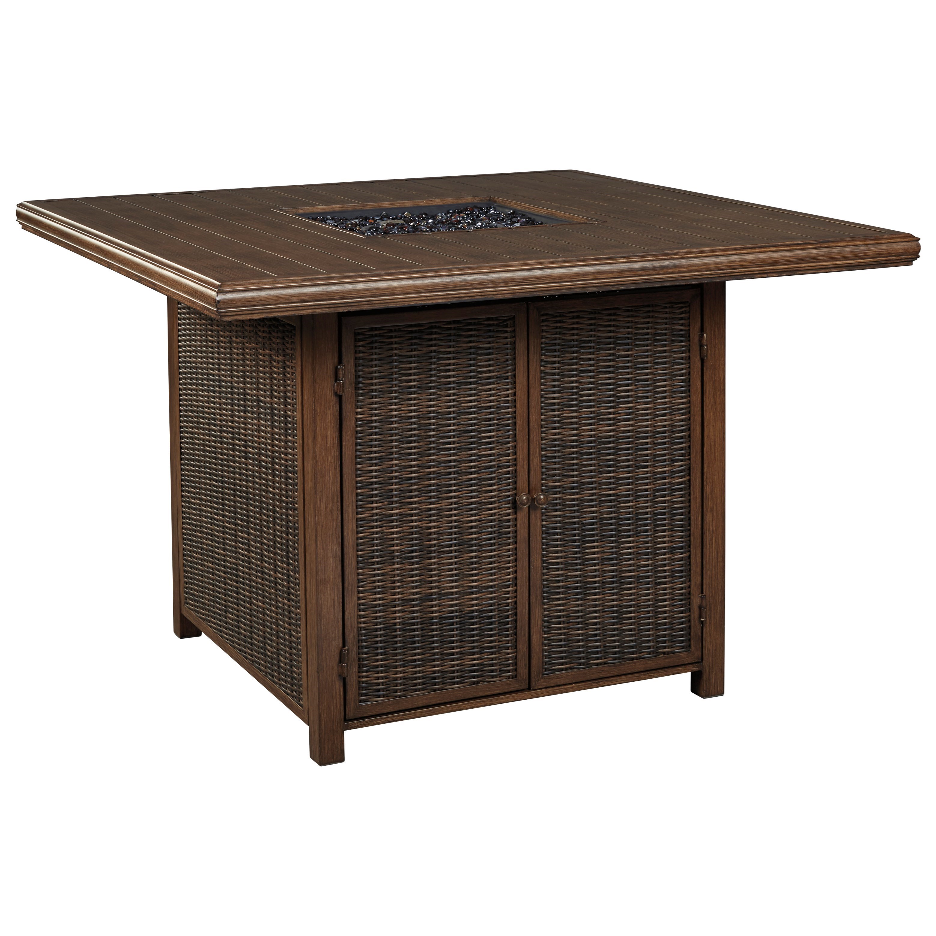 Signature Design by Ashley Paradise Trail P750 665 Square Bar